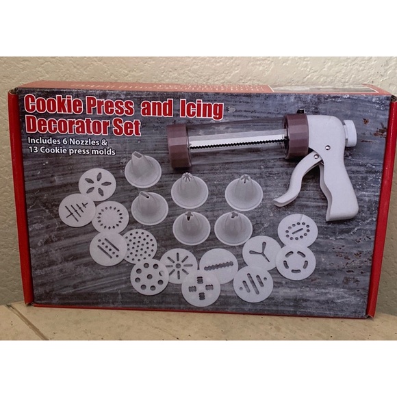 None Kitchen Nib Cookie Press Icing Decorator Set Poshmark